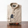 YAOHUOLE Mens Kurta Coats Indian Ethnic Royal Suits Jubba Thobe for Men